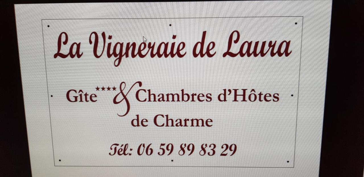 La Vigneraie De Laura Acomodação com café da manhã Sainte-Colombe  Exterior foto